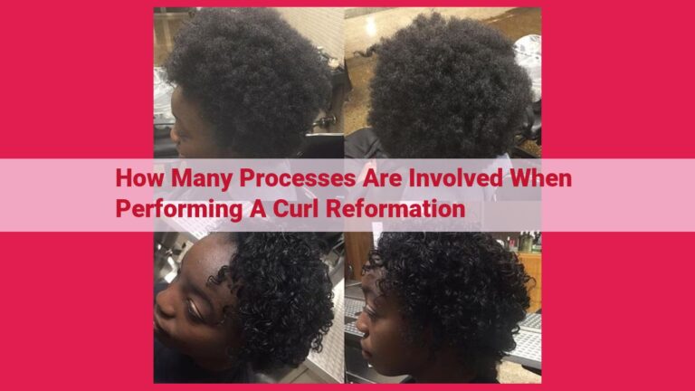 how many processes are involved when performing a curl reformation