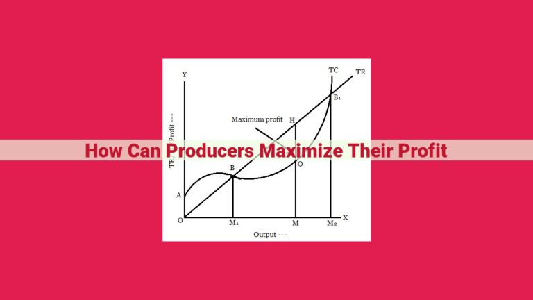 how can producers maximize their profit