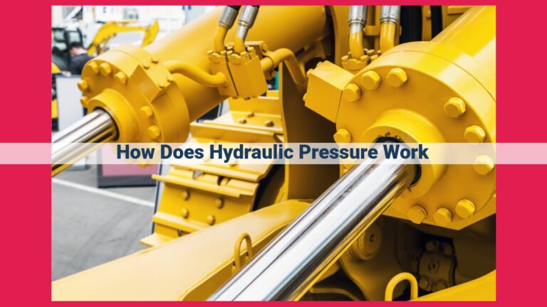 how does hydraulic pressure work