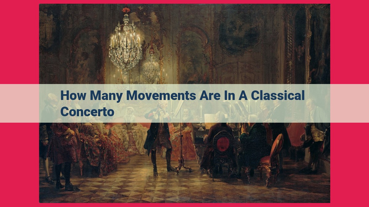 how many movements are in a classical concerto