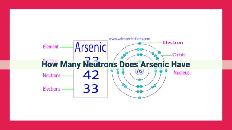 how many neutrons does arsenic have