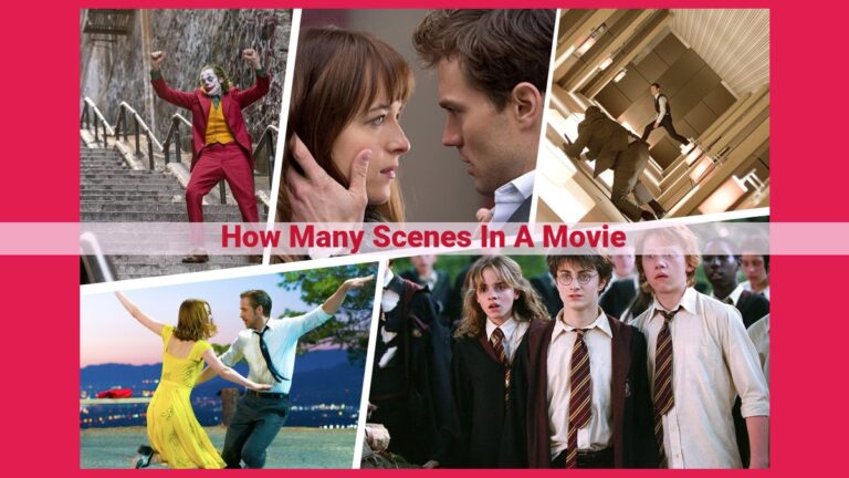 how many scenes in a movie