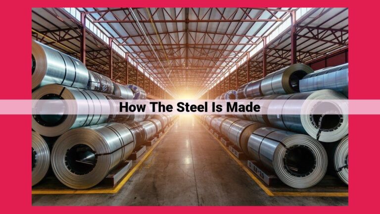 how the steel is made