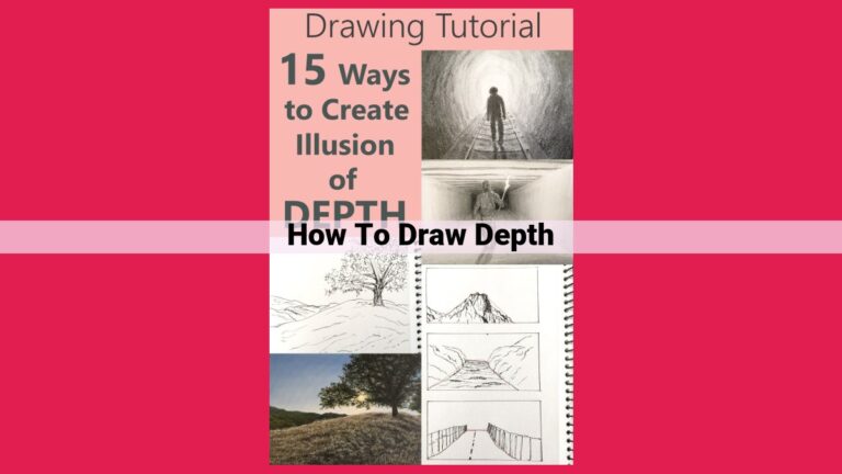 how to draw depth