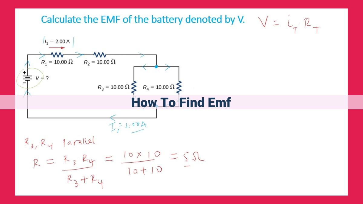 how to find emf