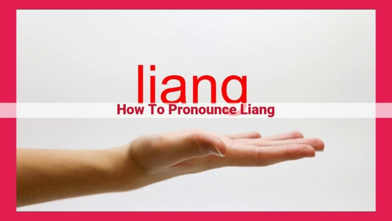 how to pronounce liang