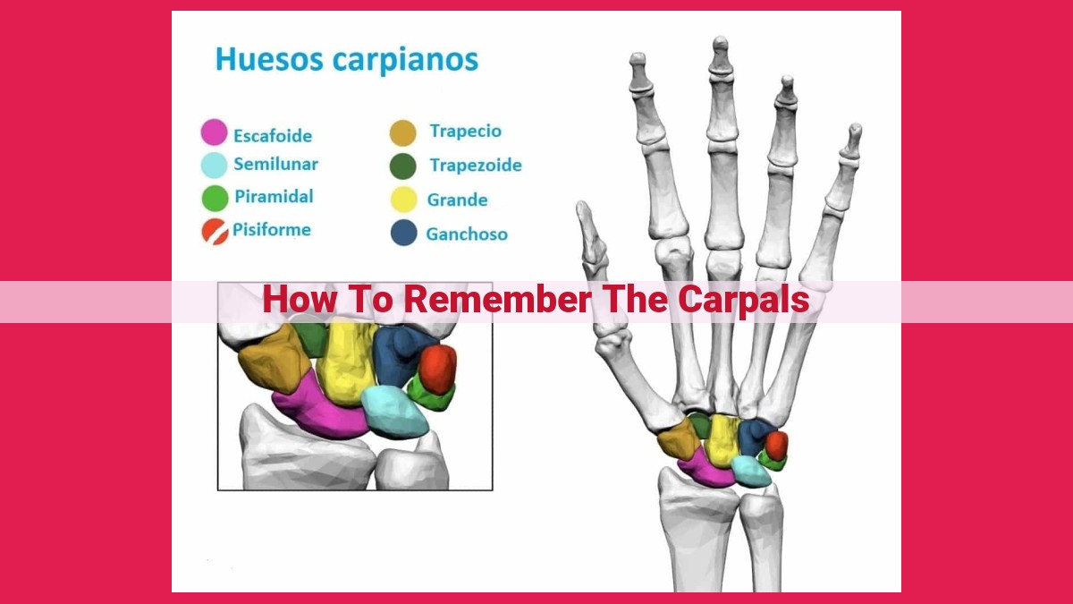 how to remember the carpals