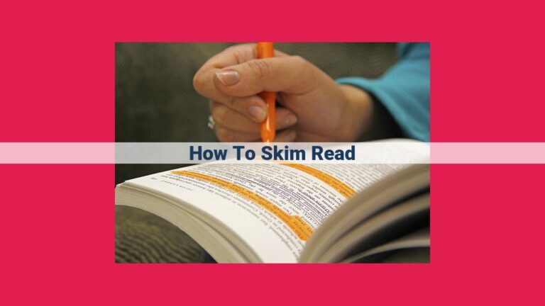 how to skim read