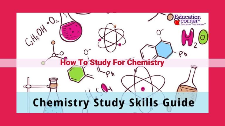 how to study for chemistry