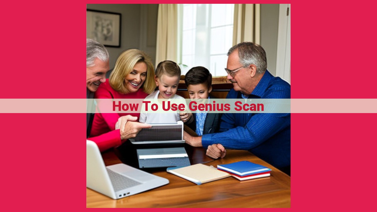 how to use genius scan