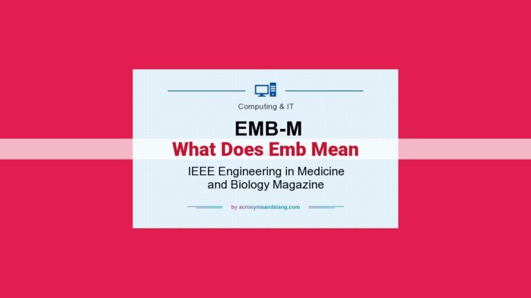 what does emb mean