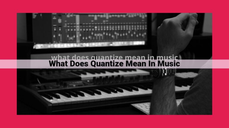 what does quantize mean in music