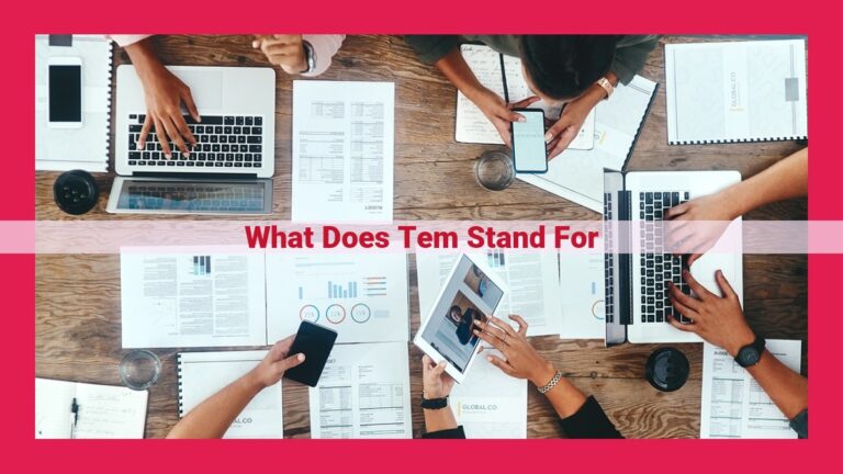 what does tem stand for