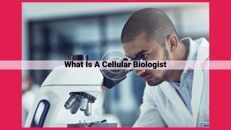 what is a cellular biologist