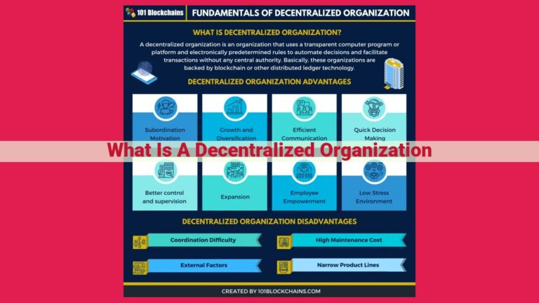 what is a decentralized organization