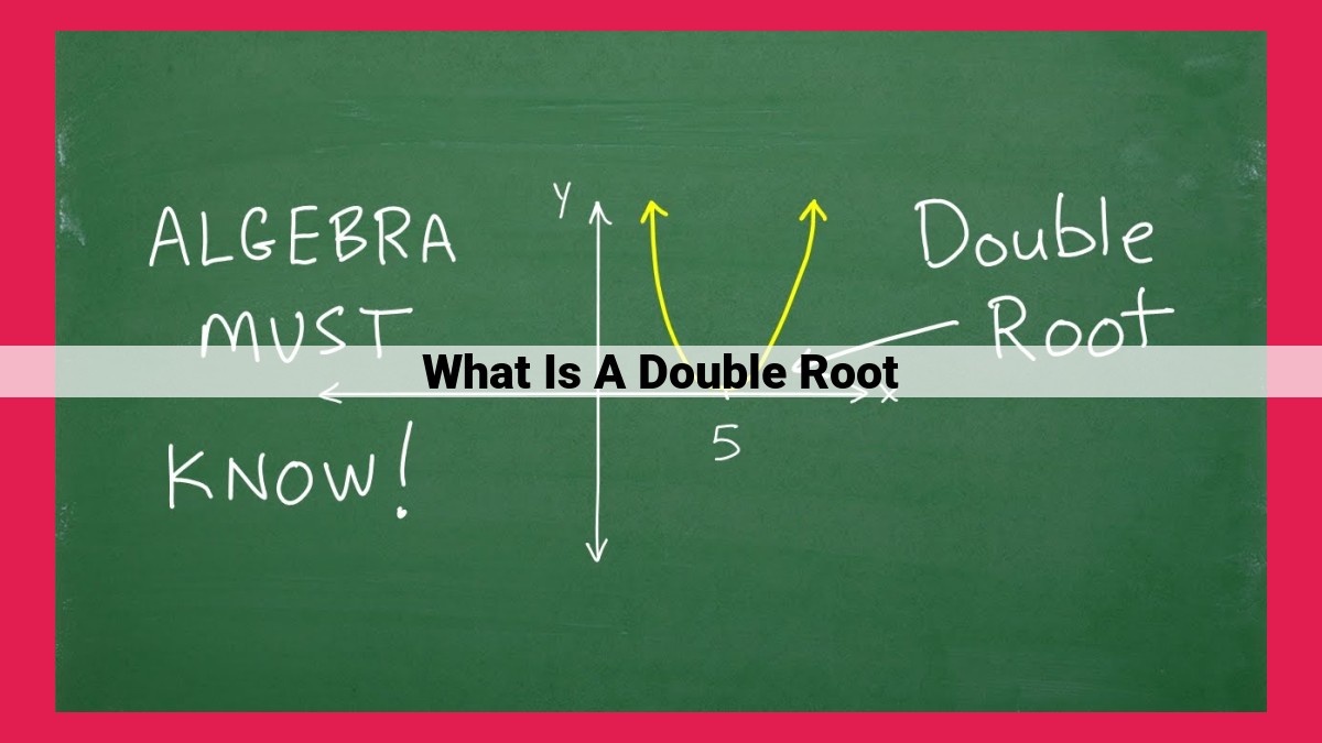 what is a double root