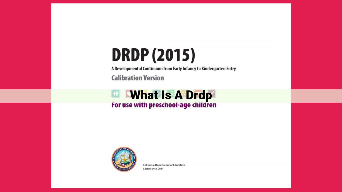 what is a drdp