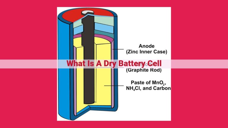 what is a dry battery cell