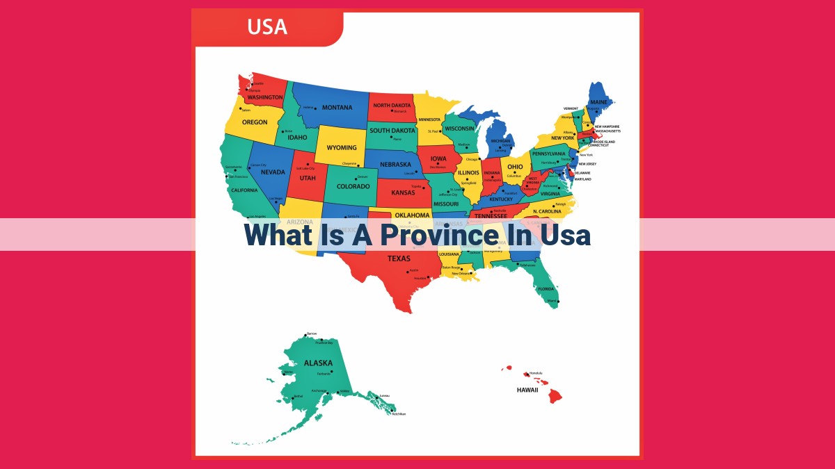 what is a province in usa