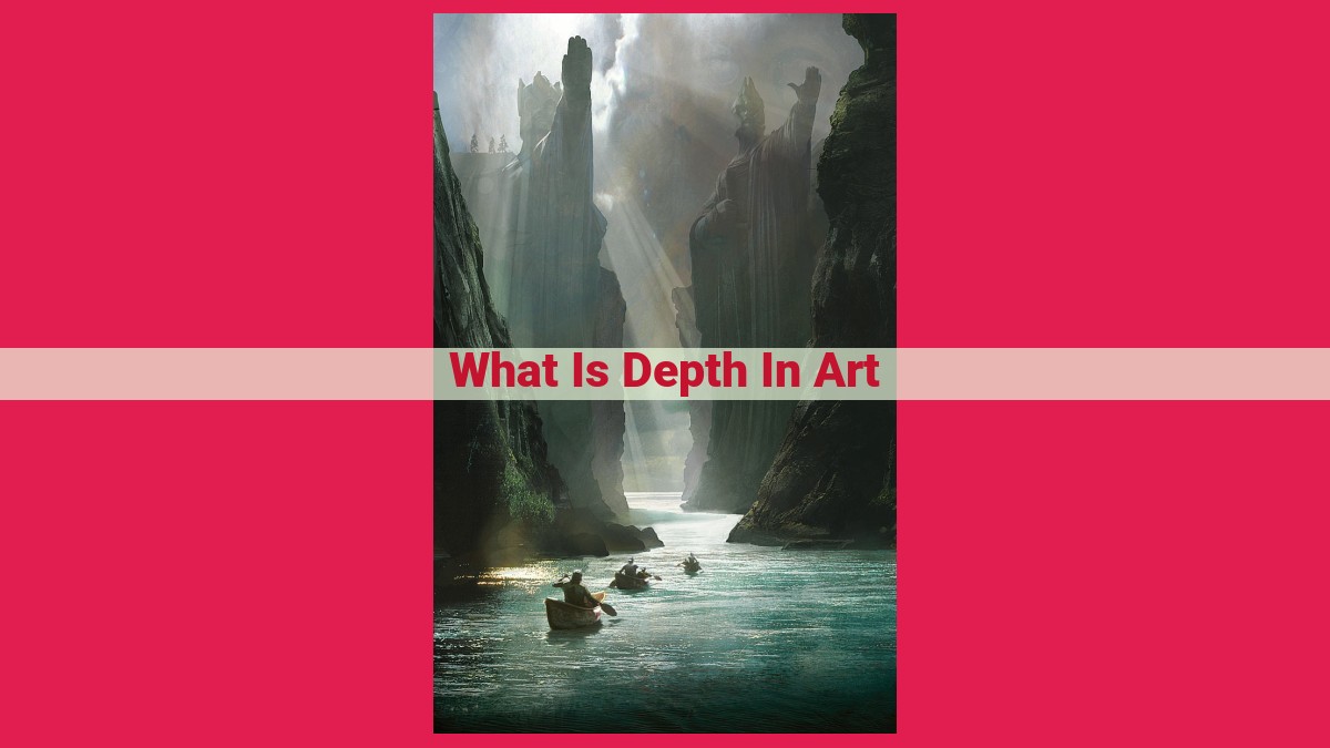 what is depth in art