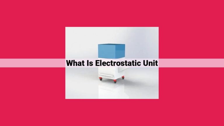 what is electrostatic unit