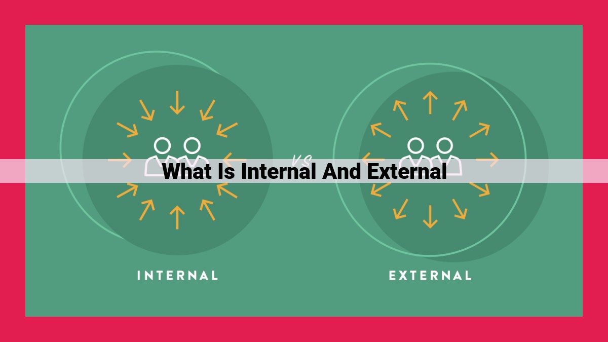 what is internal and external