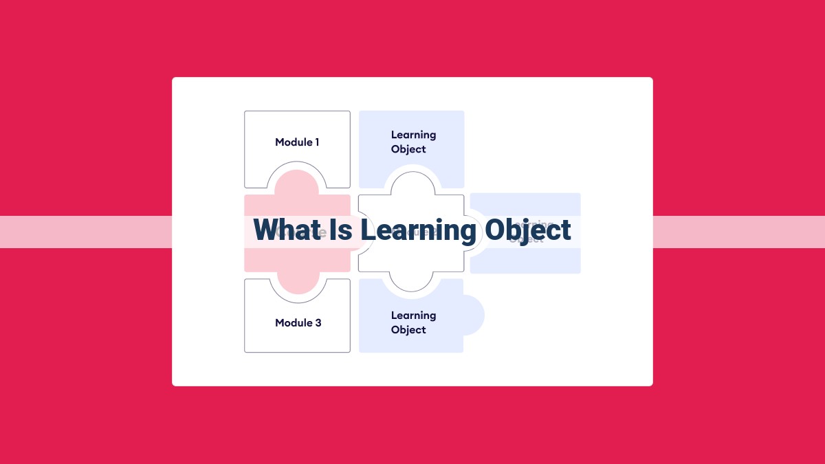 what is learning object