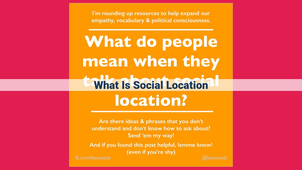 what is social location