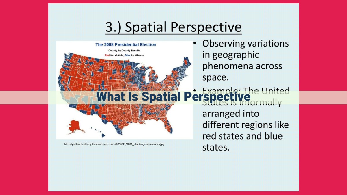 what is spatial perspective