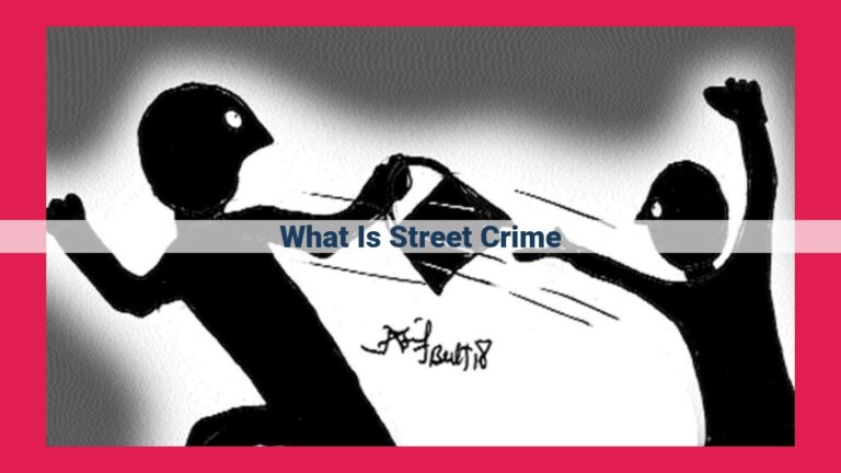 what is street crime