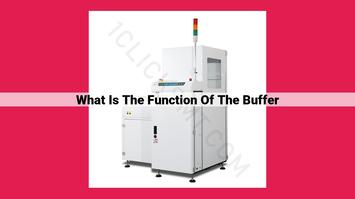 what is the function of the buffer