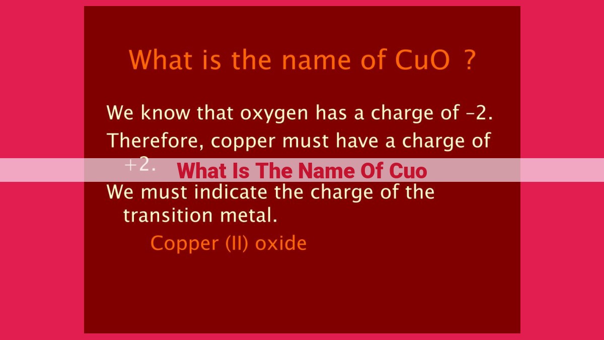 what is the name of cuo