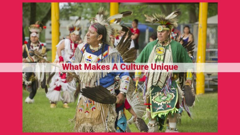 what makes a culture unique