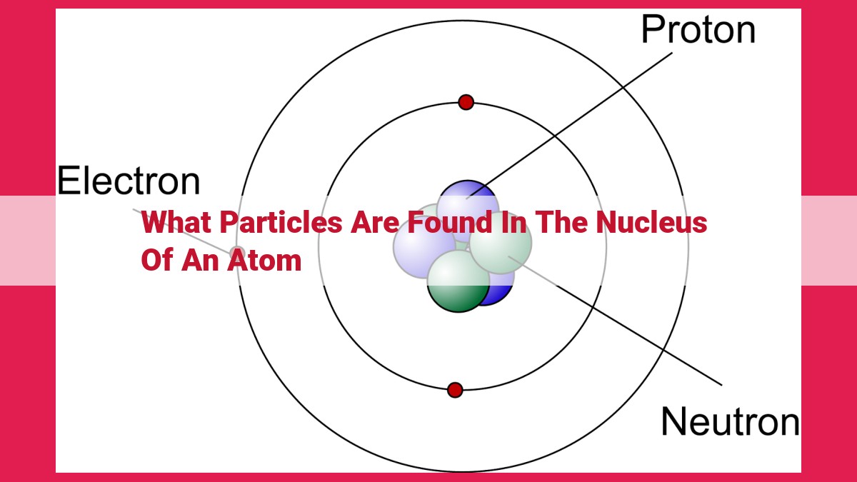 what particles are found in the nucleus of an atom