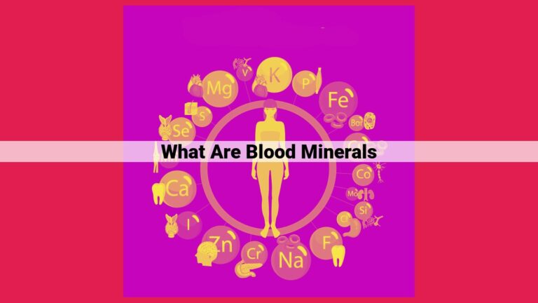 what are blood minerals