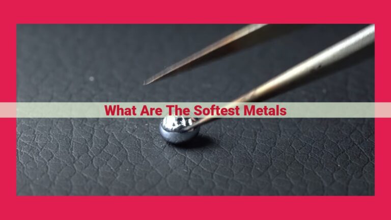 what are the softest metals