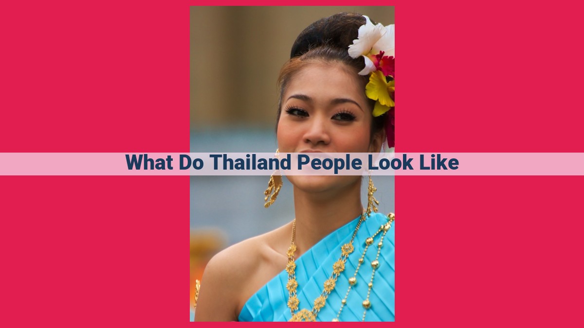 what do thailand people look like