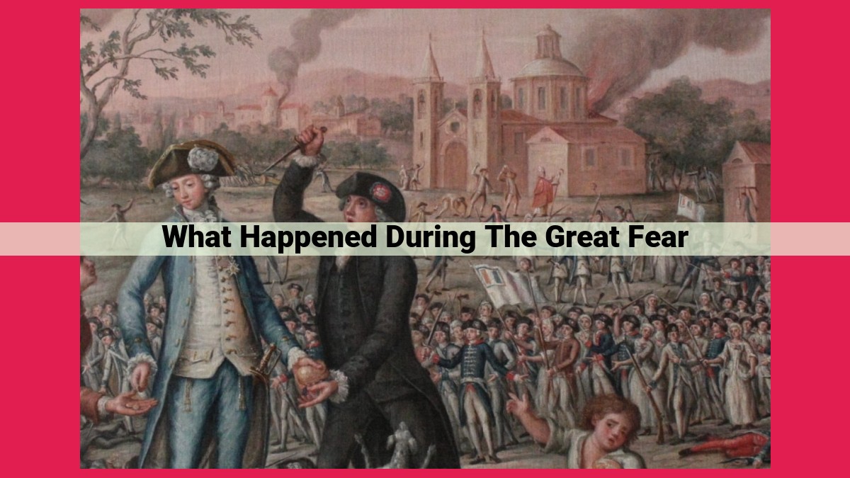 what happened during the great fear