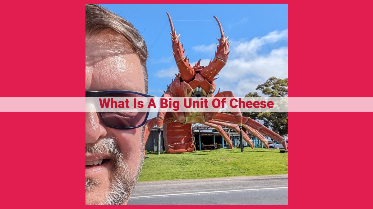 what is a big unit of cheese